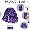 Plastic Cheerleading Pom Poms Cheerleading Hand Flowers AJEW-WH20010-89B-2