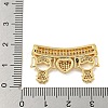 Brass Micro Pave Clear Cubic Zirconia Beads KK-G493-14B-G-3