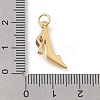 Brass Micro Pave Cubic Zirconia Pendants KK-D431-075B-02-3