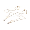 Natural Baroque Pearl Pendant Necklace NJEW-JN03599-03-2