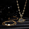 2M Brass Star Link Chains DIY-CA0002-11-4