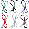 6Pcs 6 Colors Waxed Cord Eyeglasses Chains AJEW-CN0004-79B-1