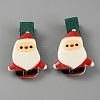Cute Christmas Acrylic Alligator Hair Clips PHAR-WH0013-03J-1