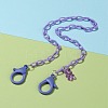 Personalized ABS Plastic Cable Chain Necklaces NJEW-JN03220-04-4