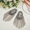 2Pcs Detachable Iron Tassel Epaulettes FIND-FH0005-44P-5