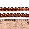 Transparent Glass Beads Strands GLAA-T032-T6mm-30-2