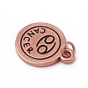 Brass Pendants KK-I668-01ARG-01-2