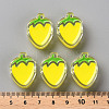 Transparent Enamel Acrylic Beads LS-TACR-S155-003H-4