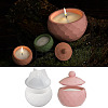 Faceted Round DIY Candle Cup Silicone Molds DIY-Q037-07B-1