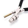 65# Steel Concave and Round Nose Pliers with Non-Slip Comfort Grip Handles TOOL-N008-03-2