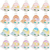 32Pcs 4 Colors Alloy Enamel Pendants FIND-TA0008-76A-2