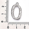 304 Stainless Steel Pendants STAS-N117-01P-O-3
