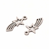 Non-Tarnish 201 Stainless Steel Pendants LS-STAS-E188-04P-3
