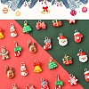 24Pcs 12 Styles Christmas Theme Opaque Resin Pendants RESI-FS0001-86B-3