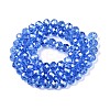 Electroplate Glass Beads Strands EGLA-A044-T8mm-A14-3