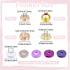3500Pcs 5 Colors Handmade Polymer Clay Beads CLAY-PA0001-25A-2