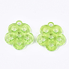 Transparent Acrylic Pendants TACR-S133-076-2