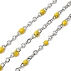 304 Stainless Steel Enamel Link Chains CHS-A015-02P-01-1