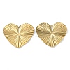 304 Stainless Steel Pendants STAS-Q308-02G-1