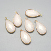 Natural White Jade Pendants G-S221-01G-2
