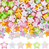 360Pcs 6 Styles Opaque/Transparent Acrylic Bead OACR-SC0001-91-1