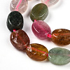 Natural Multicolor Tourmaline Beads Strands G-T140-14-4