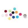 304 Stainless Steel Magnetic Diffuser Locket Aromatherapy Essential Oil Buckle AJEW-M027-03P-1