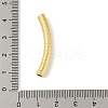 304 Stainless Steel Curved Tube Beads LS-STAS-M071-03B-G-4