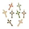 Rack Plating Brass Pendants KK-D087-17G-1