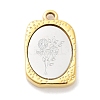 304 Stainless Steel Pendants STAS-F303-B11-1