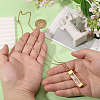 1Pc Glass Hourglass Rectangle Pet Memorial Keepsake Urn Ashes Pendant Necklaces NJEW-CA0001-27G-3