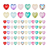 240Pcs 12 Colors Transparent Spray Painted Glass Beads GLAA-PH0003-27-7