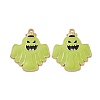 Halloween Theme Rack Plating Alloy Enamel Pendants PALLOY-O109-51LG-2