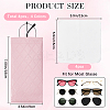 4Pcs 4 Colors Rectangle PU Leather Eyelasses Case ABAG-CN0001-19-2