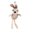 Cartoon PP Cotton Plush Simulation Soft Stuffed Animal Toy Rabbit Pendants Decorations HJEW-K043-01-2