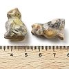 Natural Crazy AgateCarved Figurines DJEW-L023-B05-3