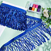 10 Yards Polyester Tassel Lace Ribbon DIY-WH0430-569C-4