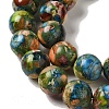 Dyed Natural Imperial Jasper Beads Strands G-Q161-A02-04-3