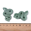 Natural Green Aventurine Cobra Display Decoration G-N348-05B-4
