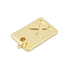 Brass Pendants KK-H206-10G-X-2