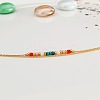 Elegant Glass Seed Beaded Bracelets JA5046-2-2