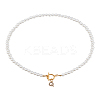 1Pc Brass Clear Cubic Zirconia Letter Pendant Necklaces NJEW-LP0001-32Q-1