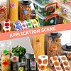500Pcs Paper Adhesive Label Stickers STIC-WH20010-25E-7