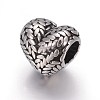Retro 316 Surgical Stainless Steel European Style Beads OPDL-L013-13AS-1