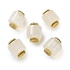 Natural Agate Barrel Beads G-G179-01-1