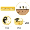 20Pcs 2 Colors Zinc Alloy Enamel Beads ENAM-YW0006-32-3