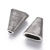 Tibetan Style Bead Cones TIBEB-00957-AS-RS-1