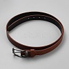 PU Leather Corset Belts with Zinc Alloy Clasps AJEW-WH0007-34A-1