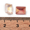 Electroplate K9 Glass Rhinestone Cabochons RGLA-M016-G04-AM-4