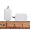 Tarnish Resistant 304 Stainless Steel Big Pendants LS-STAS-I140-19E-S-4